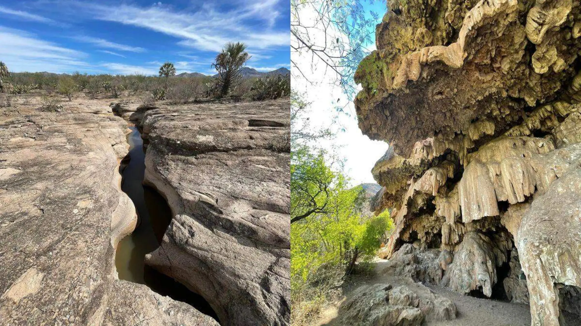 Cascada seca - San José de Batuc